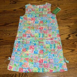 Lilly Pulitzer Little Lilly Classic shift in Lilly's State of Mind size 10 NWT